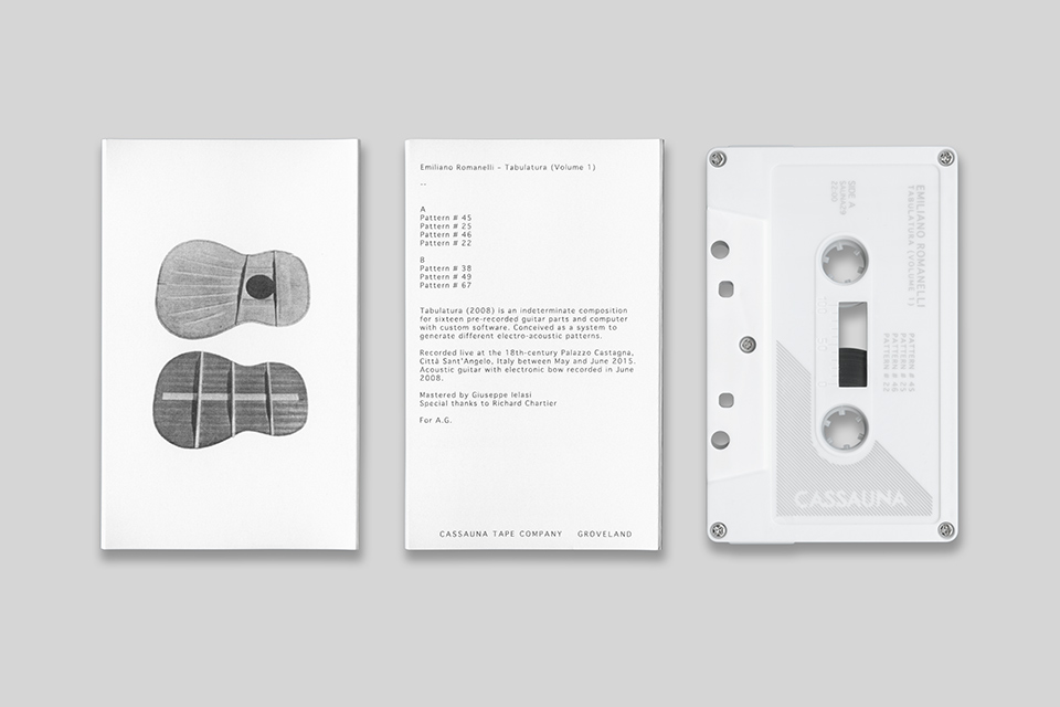 Emiliano Romanelli, Tabulatura (Volume 1), Terziruolo # 03 / Sauna # 29, 2016